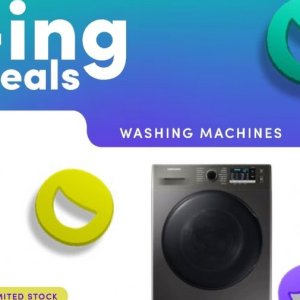 Washing machine at Teljoy