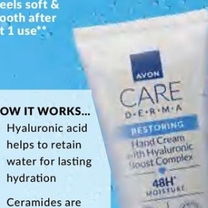 Hand cream at AVON