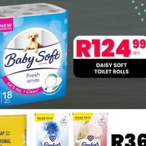 Toilet rolls at Take n Pay