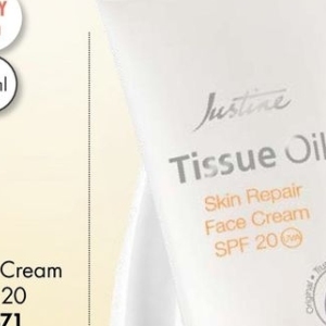 Face cream at Justine