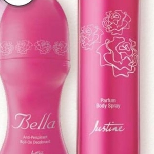 Body spray at Justine