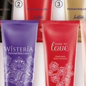 Body lotion at Justine