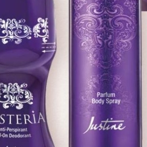 Body spray at Justine