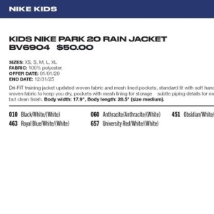 Jacket at Nike