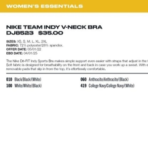 Bra at Nike