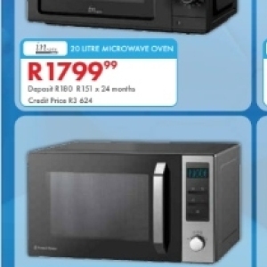 Microwave oven at Beares