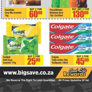 Toothpaste colgate  at Big save