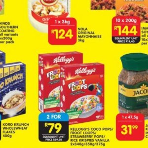 Kellogg's at Shoprite