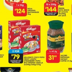 Kellogg's at Shoprite