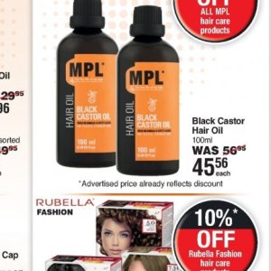 Hair oil at Dis-Chem Pharmacies