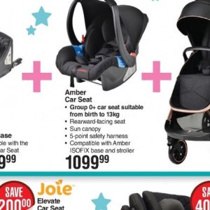 Car seat at Dis-Chem Pharmacies