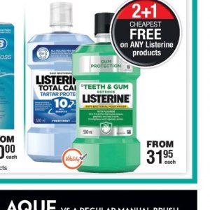 Mouthwash listerine  at Dis-Chem Pharmacies