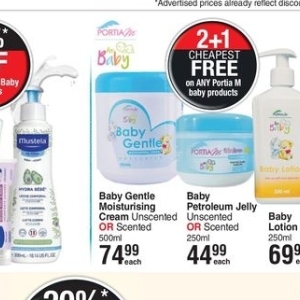 Petroleum jelly at Baby City