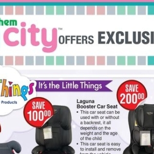 Car seat at Baby City