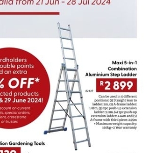 Ladder at Brights Hardware