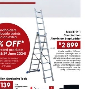 Ladder at Brights Hardware