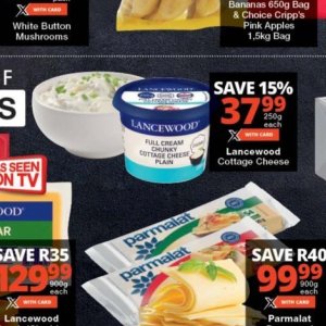 Cottage cheese at Checkers