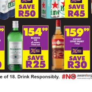 Gin at Shoprite