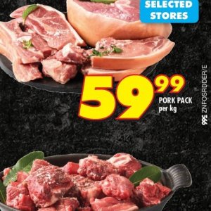 Pork at Shoprite