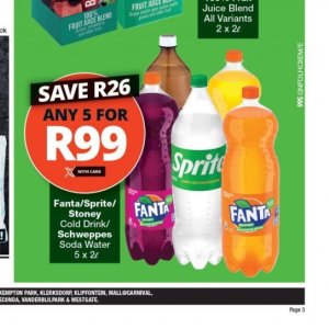 Fizzy drink deals at Checkers valid to 11.08 | Check at Allcatalogues.co.za