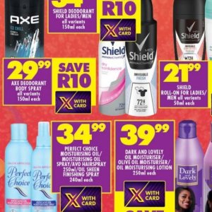 Axe at Shoprite