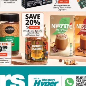  Douwe Egberts at Checkers