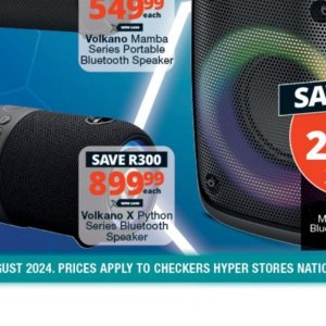 Bluetooth speaker at Checkers Hyper