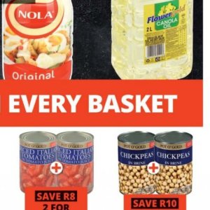 Basket at Checkers