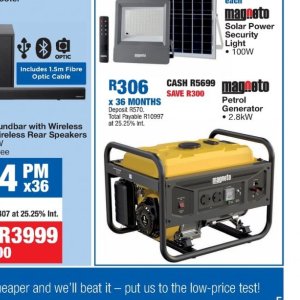 Generator at OK Furniture