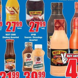 Sauces at Boxer Superstores