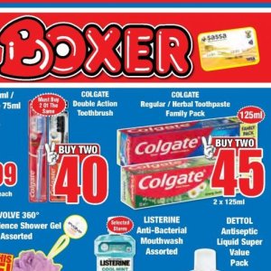 Toothpaste colgate  at Boxer Superstores