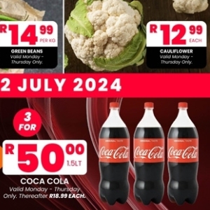 Cola at Take n Pay