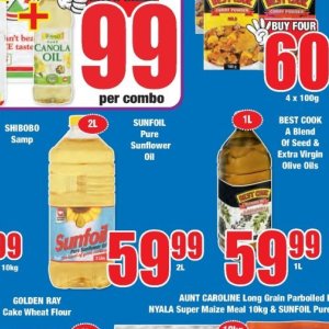 Sunflower oil at Boxer Superstores