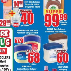 Petroleum jelly at Boxer Superstores