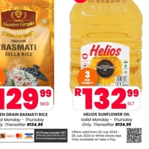 Sunflower oil at Take n Pay