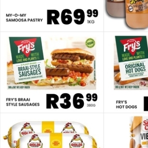 Sausages at Take n Pay