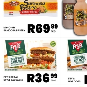 Sausages at Take n Pay