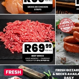 Beef at Take n Pay