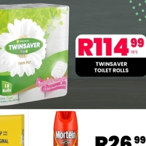 Toilet rolls at Take n Pay