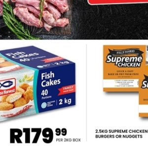 Burgers at Take n Pay