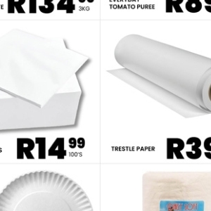 Paper at Take n Pay