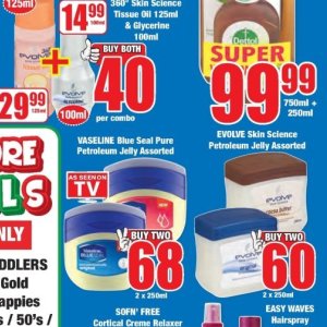 Petroleum jelly at Boxer Superstores