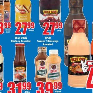 Sauces at Boxer Superstores