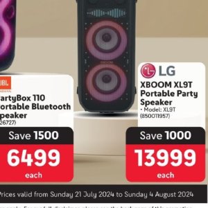 Portable speaker samsung  at Makro