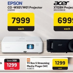 Projector at Makro