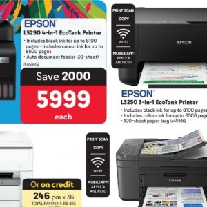 Printer epson  at Makro