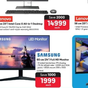 Monitor samsung  at Makro