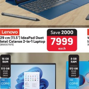 Laptop lenovo  at Makro