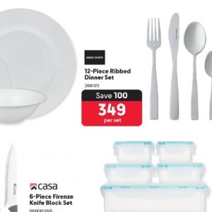 Dinner set at Makro