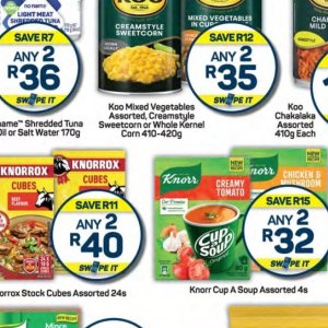 Corn knorr  at Pick n Pay Hyper